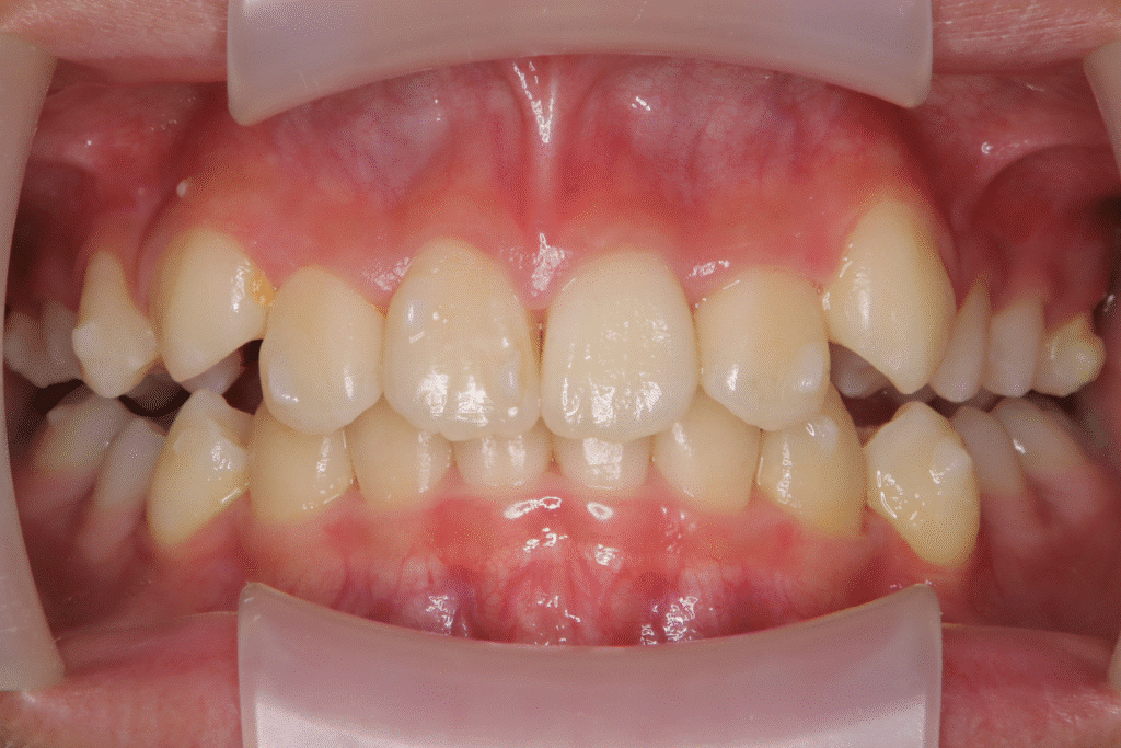 上顎前突（11歳10ヶ月）開始後15ヶ月